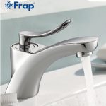 Chrómová kúpeľňová batéria Frap Y10043