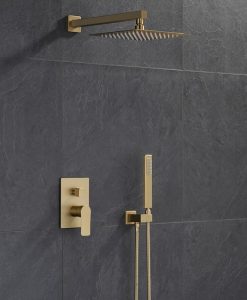 Zlatý podomietkový sprchový set - YS95