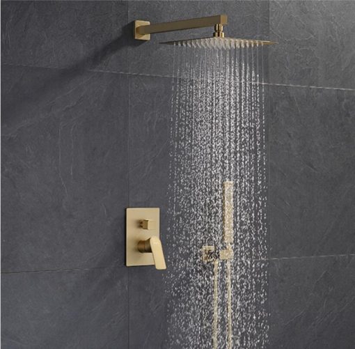 Zlatý podomietkový sprchový set - YS95
