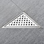 Trojuholníkový odtok Stainless