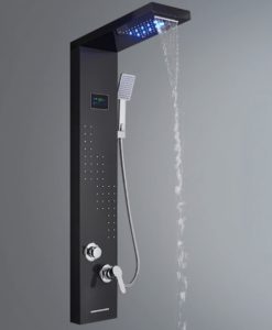 LED Sprchový panel ZC12 - Čierny
