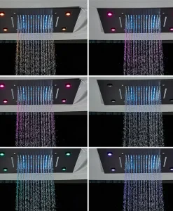 Luxusný LED sprchový set - Järvitul