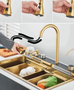 Dizajnový kuchynský set s displejom – Rantavii