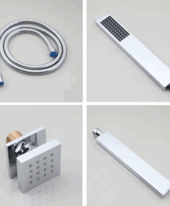 Chrómový sprchový set – Zappori