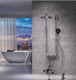 Grafitový sprchový set - Sumkaari