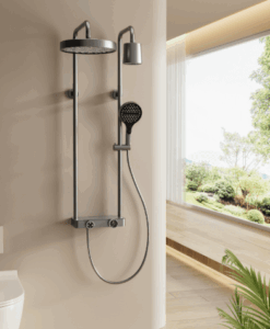 Grafitový sprchový set - Sumkaari