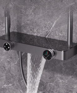Grafitový sprchový set - Sumkaari